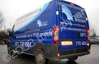 3 Fiat Ducato vans Designed and wrapped by Totally Dynamic Birmingham