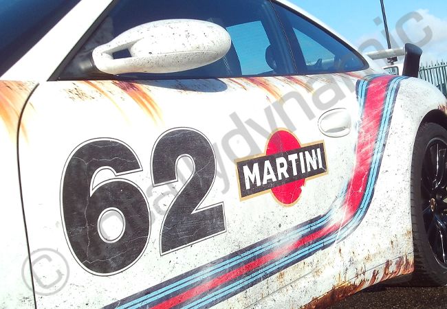 Porsche 997 Bespoke Martini Wrap