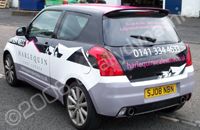 Suzuki Swift Designed and Wrapped by Totally Dynamic Central Scotland