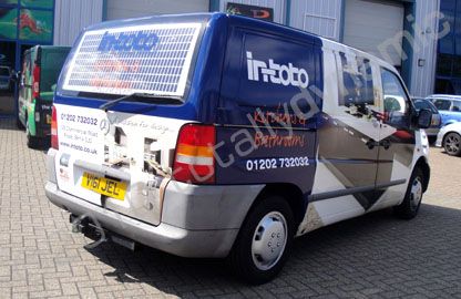 Mercedes Vito wrapped for Intoto Kitchens & Bathrooms by Totally Dynamic Southampton
