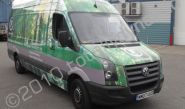 VW Crafter wrapped for Paper Round by Totally Dynamic North London