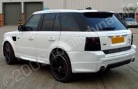 Range Rover Sport wrapped gloss white by Totally Dynamic Leeds/Bradford