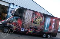 Luton Van designed and wrapped by Totally Dynamic North London