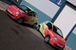 Fiat 500s - designed and wrapped by Totally Dynamic North London