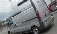 Renault Trafic van wrapped silver by Totally Dynamic North London