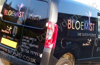 Citroen Berlingo fully wrapped in printed design by Totally Dynamic Leeds