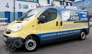 Vauxhall Vivaro wrapped by Totally Dynamic North London