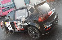 VW Golf fully wrapped in printed design by Totally Dynamic North London