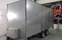 Catering trailer wrapped in fully printed wrap by Totally Dynamic Lincoln