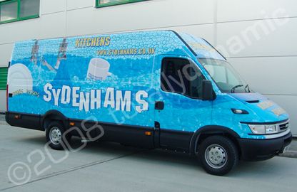 Iveco Van wrapped by Totally Dynamic North London