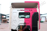 Volvo Cab wrapped in full colour livery by Totally Dynamic Norfolk