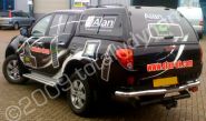Mitsubishi L200 wrapped by Totally Dynamic Southampton