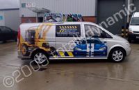 Van part wrapped by Totally Dynamic Leeds/Bradford