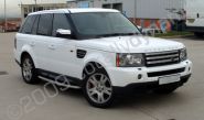Range Rover wrapped gloss white by Totally Dynamic Leeds/Bradford