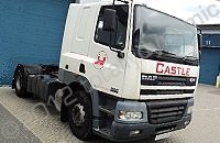 DAF CF cab fully wrapped in union flag design by Totally Dynamic South London