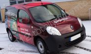 Renault Kangoo wrapped in colour-matched wrap by Totally Dynamic South London