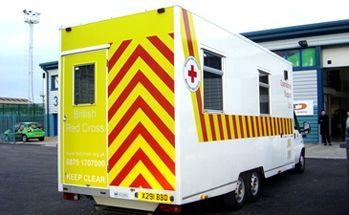 Ambulance - wrapped by Totally Dynamic North London