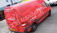 Van wrapped by Totally Dynamic North London