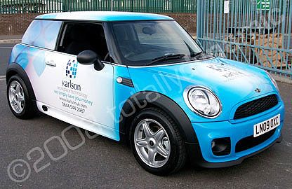 Mini Designed and wrapped for Karlson
