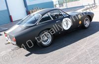 Ferrari 250 wrapped matt black with graphics by Totally Dynamic North London
