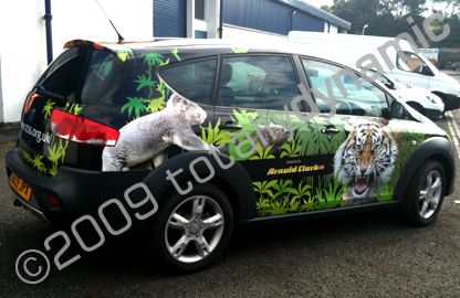 Seat Altea wrapped by Totally Dynamic Central Scotland