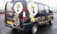 Van wrapped by Totally Dynamic North London