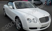 Bentley GTC wrapped gloss white by Totally Dynamic North London