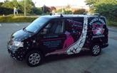 VW Transporter - designed and wrapped by Totally Dynamic Birmingham