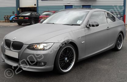 BMW 3 Series wrapped by grey carbon fibre by Totally Dynamic North London