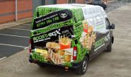 LDV Maxus van wrapped for Boostabox by Totally Dynamic Leeds/Bradford