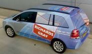 Vauxhall Zafira - designed and wrapped by Totally Dynamic North London