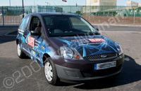 Van wrapped by Totally Dynamic North London