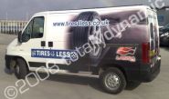 Van wrapped by Totally Dynamic Leeds/Bradford