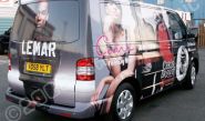 Volkswagen Transporter wrapped by Totally Dynamic North London