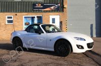 Mazda MX5 wrapped in chrome vinyl by Totally Dynamic Norfolk