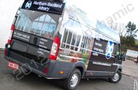 Renault Master wrapped in printed design by Totally Dynamic Central Scotland