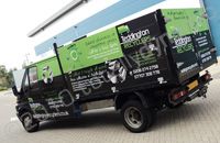 Ford Transit double cab wrapped in printed wrap by Totally Dynamic South London