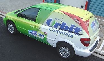 Chrysler Voyager - wrapped by Totally Dynamic North London