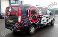 Mercedes Vito wrapped by Totally Dynamic North London