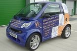 Smart Car - designed and wrapped by Totally Dynamic North London