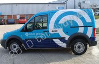 Ford van wrapped for Amor Group by Totally Dynamic Leeds/Bradford