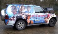 Mitsubishi Shogun LWB - wrapped by Totally Dynamic North London