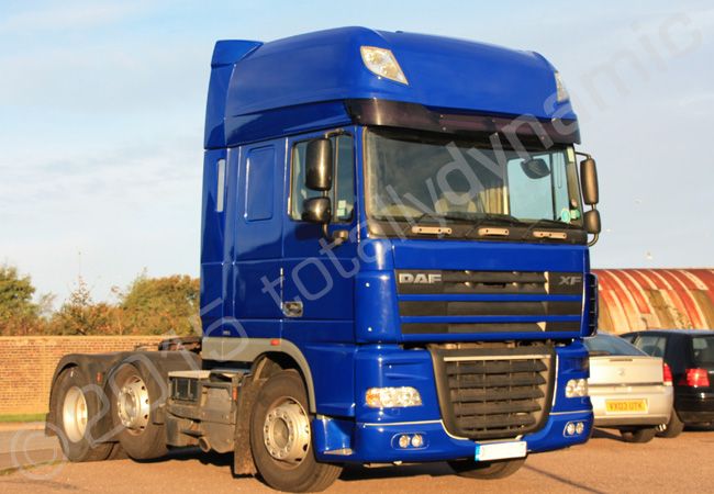DAF XF cab fully vinyl wrapped by Totally Dynamic Norfolk