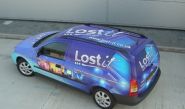 Astra vans - designed and wrapped by Totally Dynamic North London
