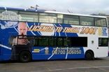 Double Decker Bus for The Leeds Rhinos - Wrapped by Totally Dynamic Leeds Bradford