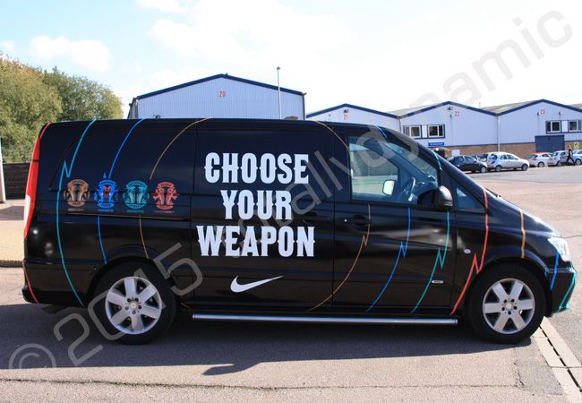 Mercedes Vito Van Graphics