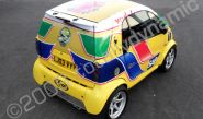 Smart car wrapped by Totally Dynamic North London