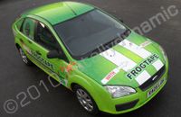 Ford Focus wrapped by Totally Dynamic North London