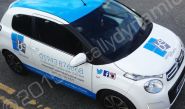 Citroen C1 vinyl wrapped for Bellissima Exclusive