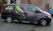 Mercedes van wrapped with fully printed wrap by Totally Dynamic Manchester